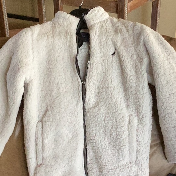 Nautical children’s zip fleece, M, NWT - Picture 5 of 6